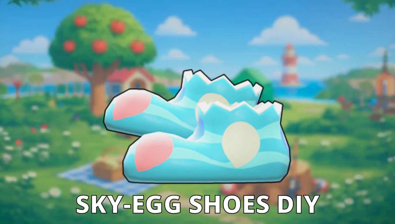 Sky-Egg Shoes DIY artwork