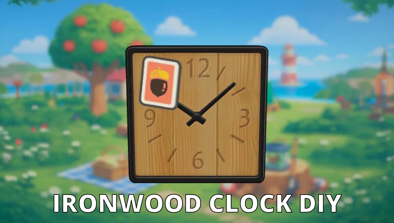 Ironwood Clock DIY artwork