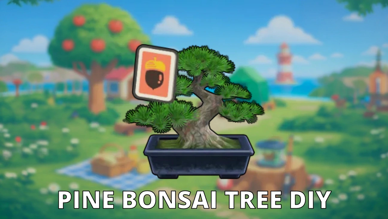 Pine Bonsai Tree DIY artwork