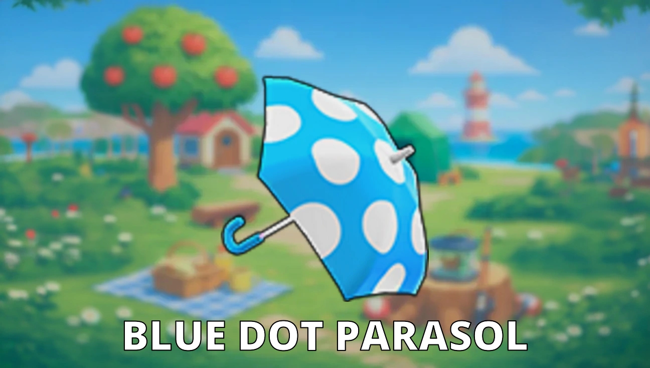 Blue Dot Parasol artwork