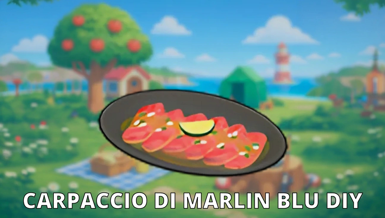 Carpaccio Di Marlin Blu DIY artwork