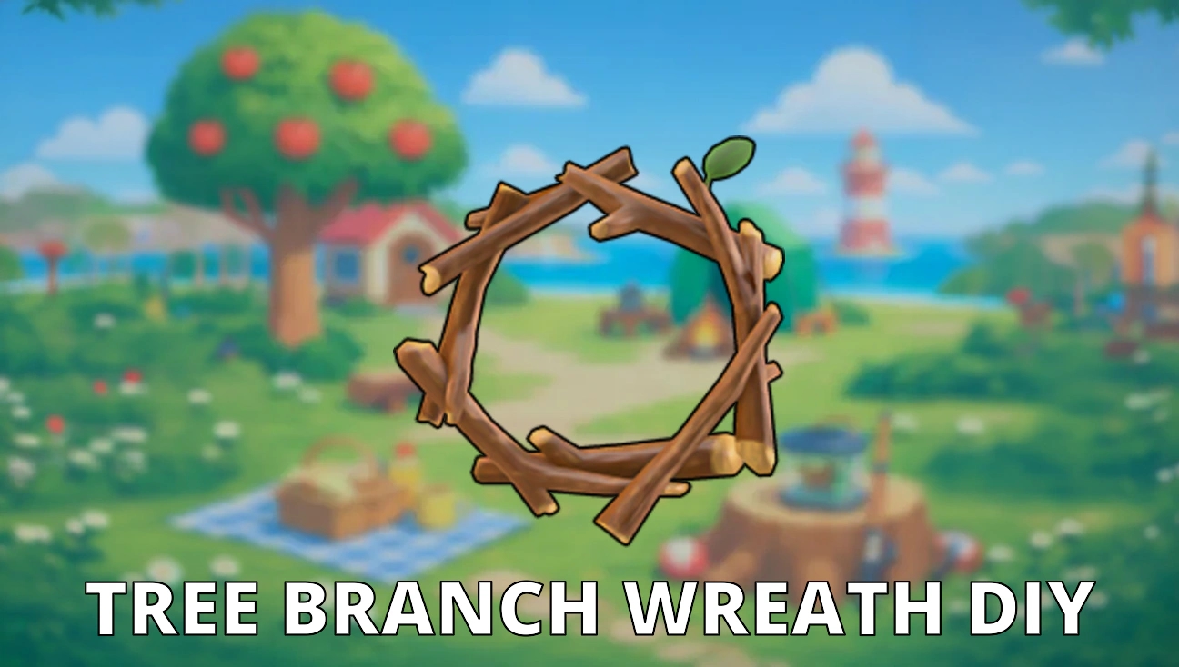 Tree Branch Wreath DIY artwork