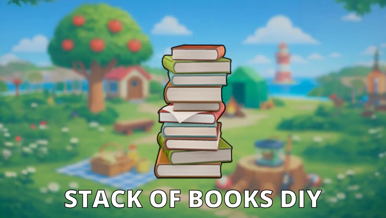 Stack Of Books DIY artwork