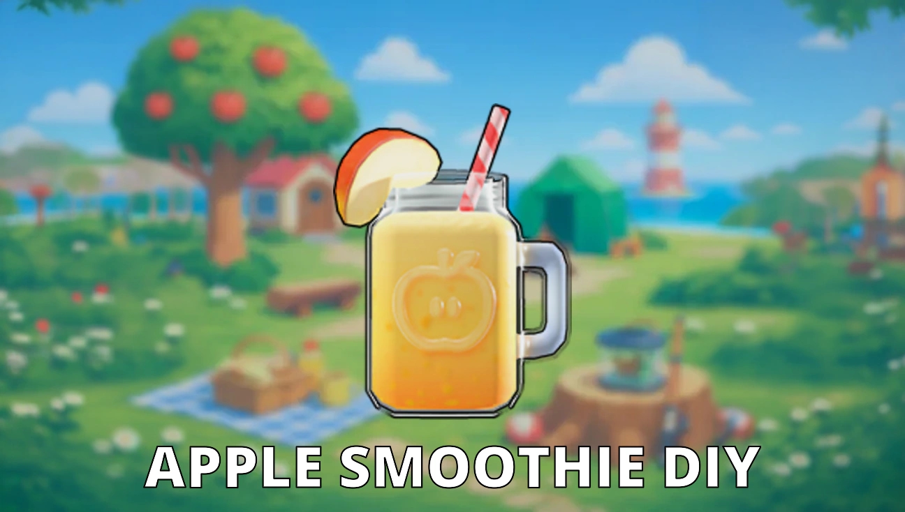Apple Smoothie DIY artwork