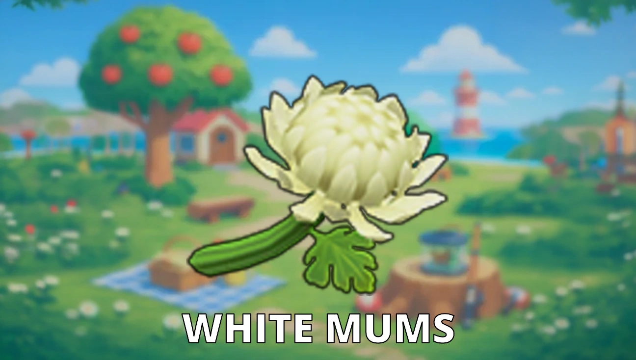 White Mums artwork