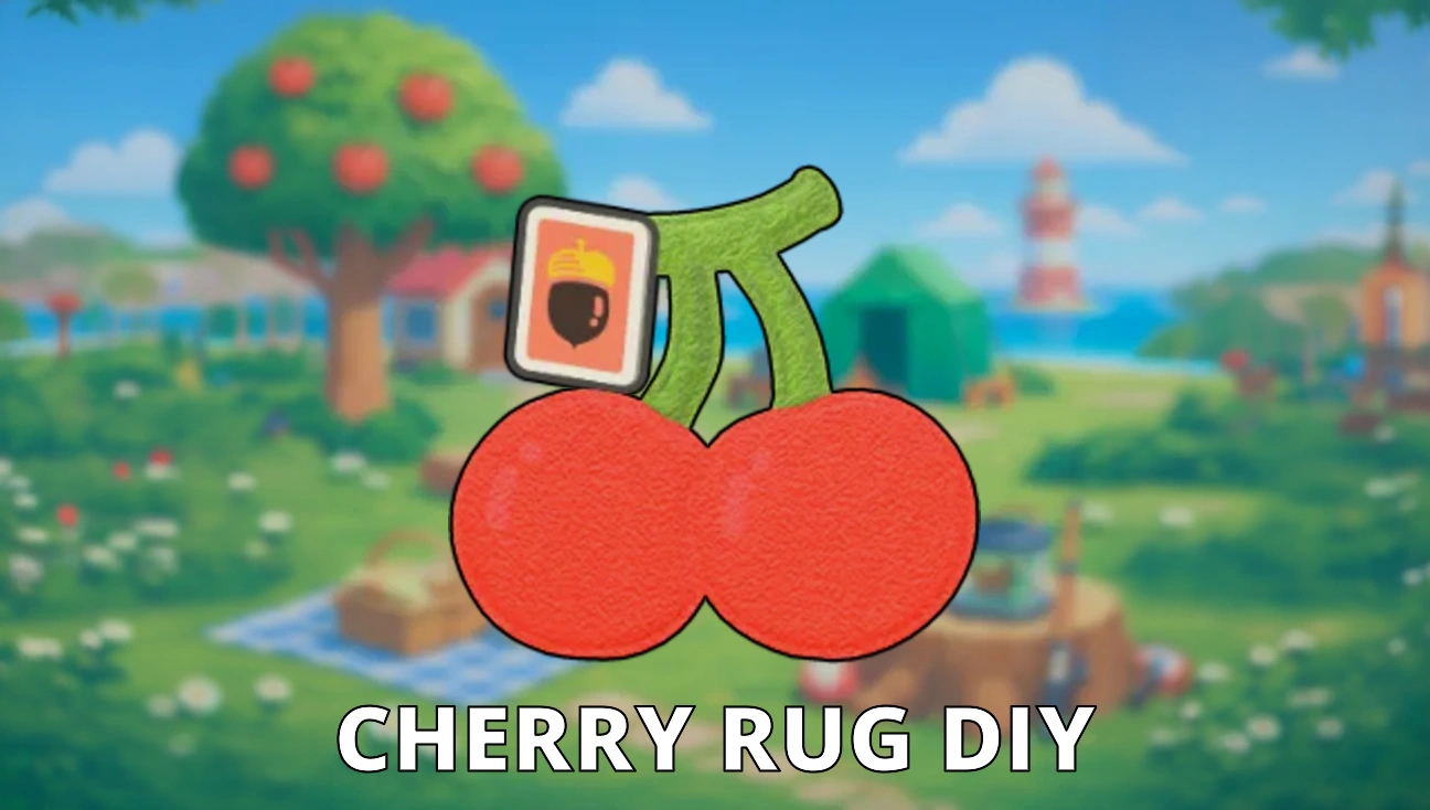Cherry Rug DIY artwork