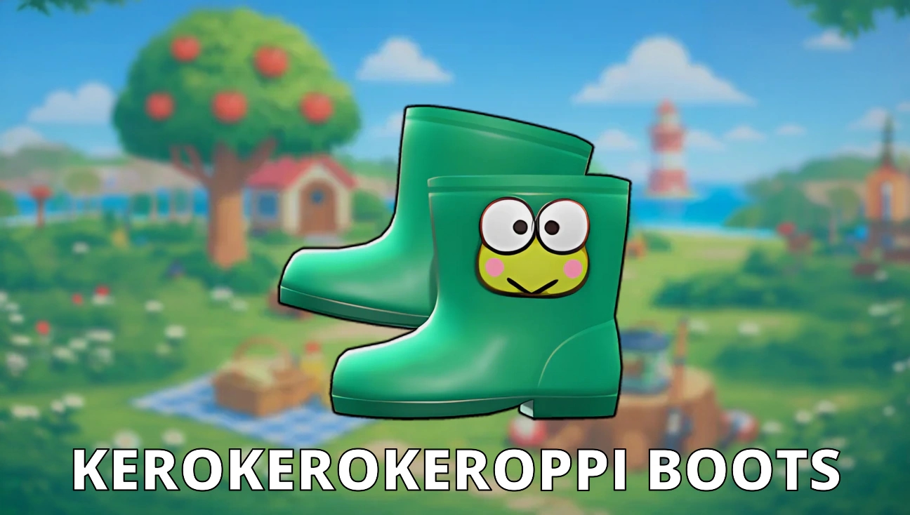 Kerokerokeroppi Boots artwork