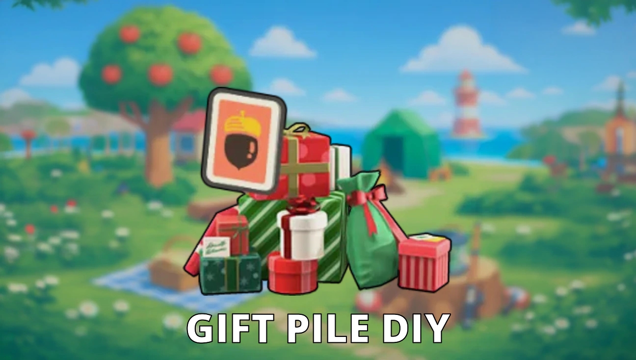 Gift Pile DIY artwork