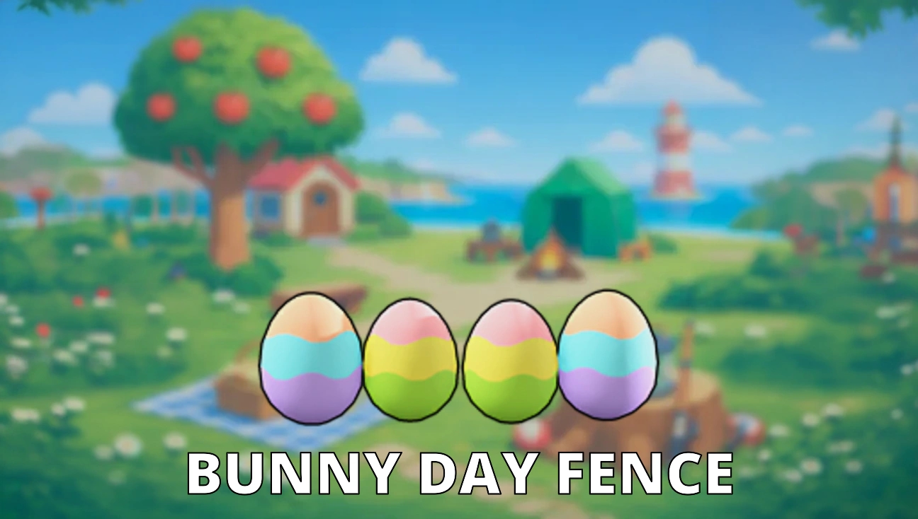 Bunny Day Fence artwork