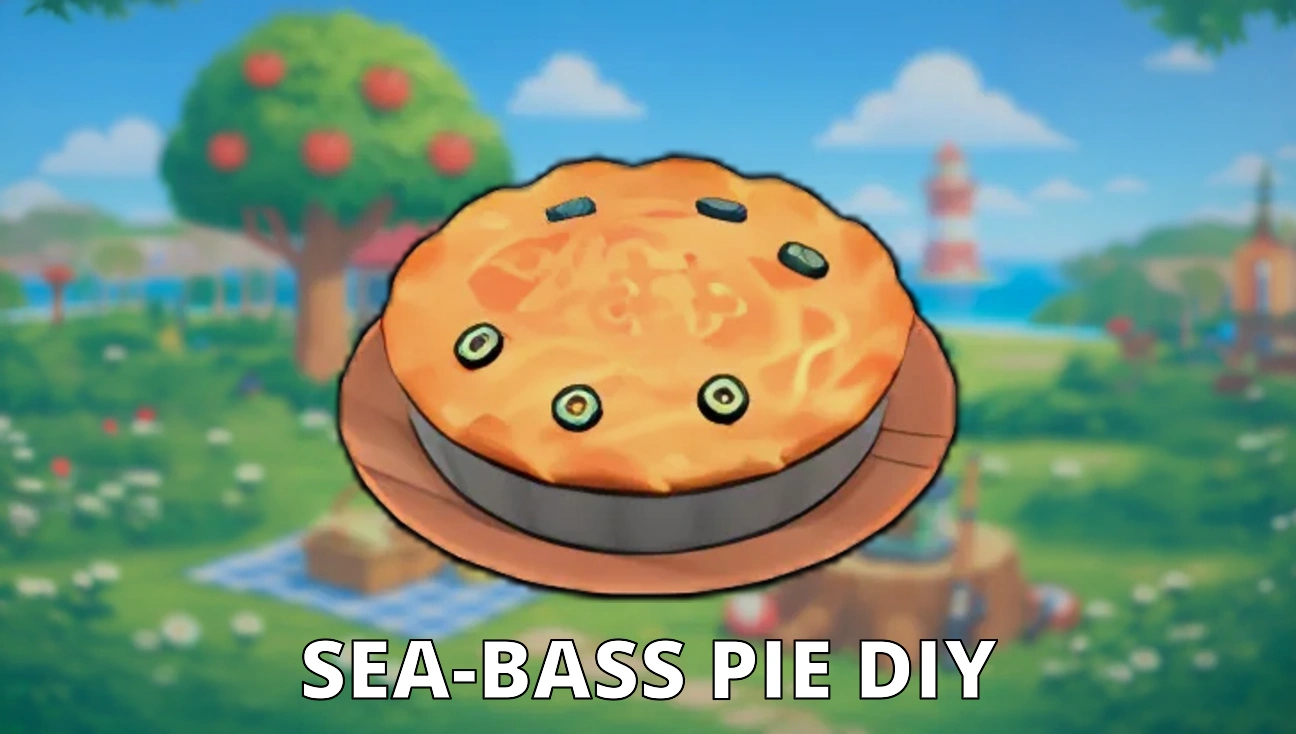 Sea-Bass Pie DIY artwork