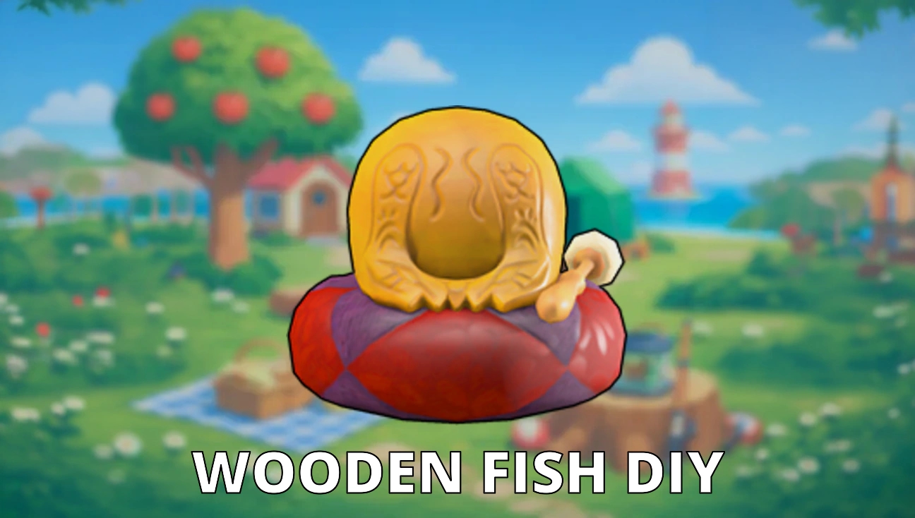 Wooden Fish DIY artwork