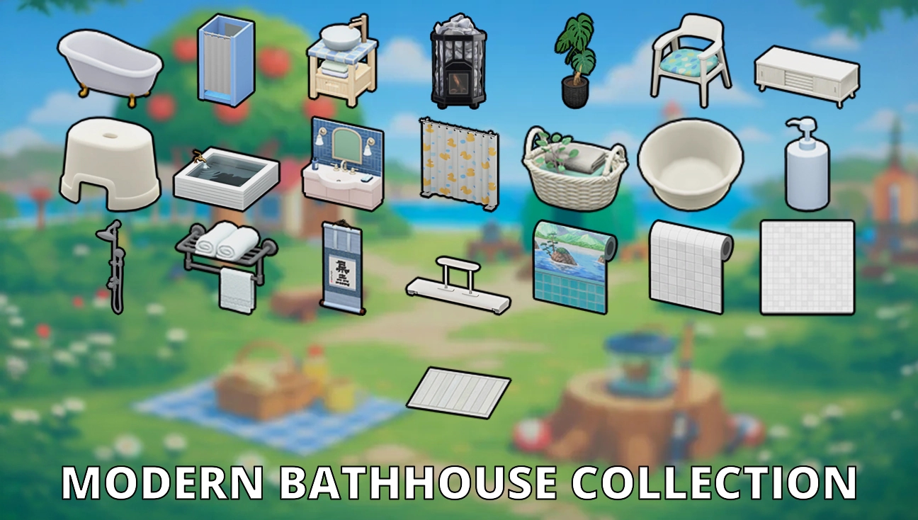 Modern Bathhouse Collection artwork