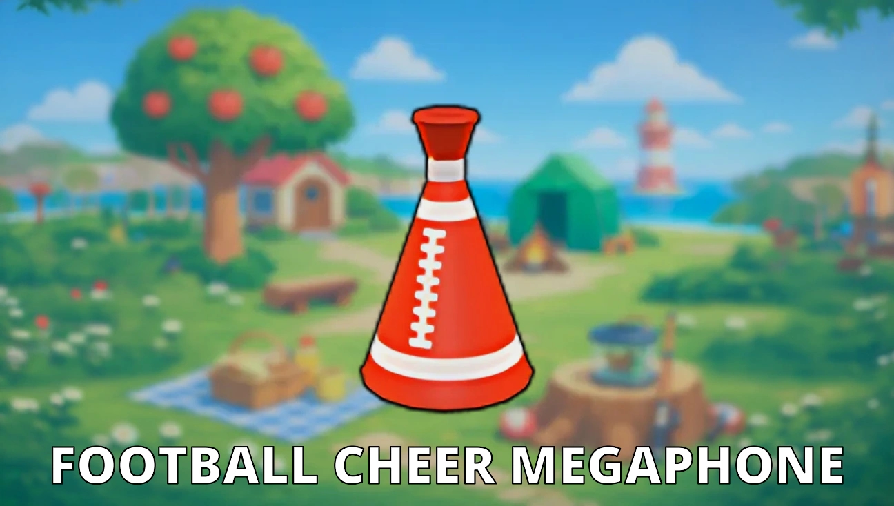 Football Cheer Megaphone artwork