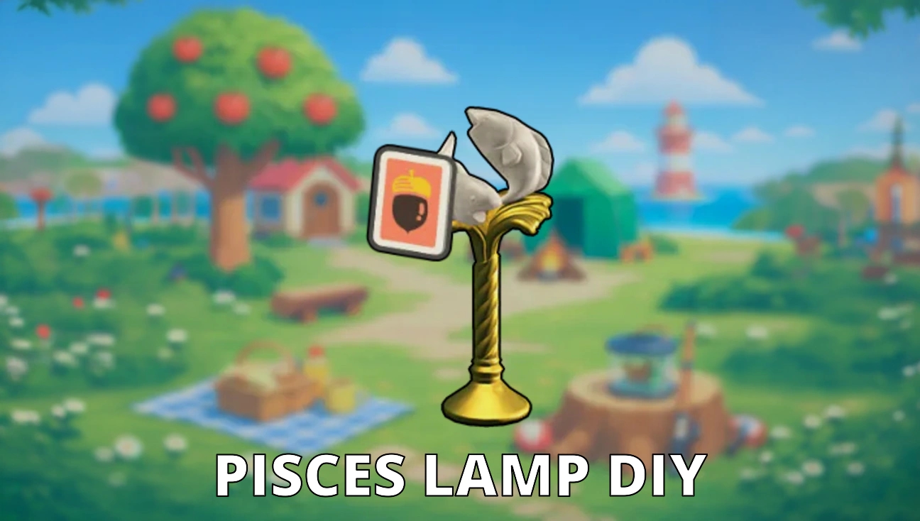 Pisces Lamp DIY artwork