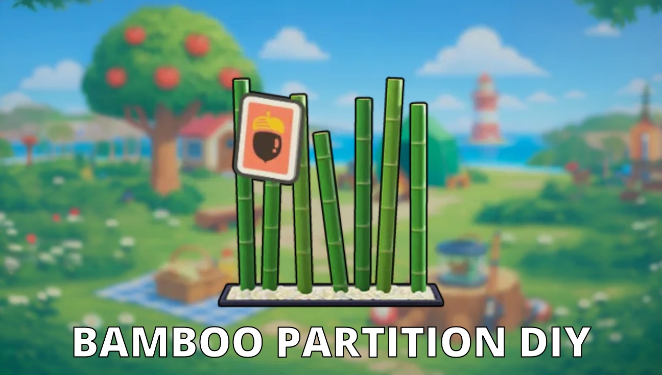 Bamboo Partition DIY artwork