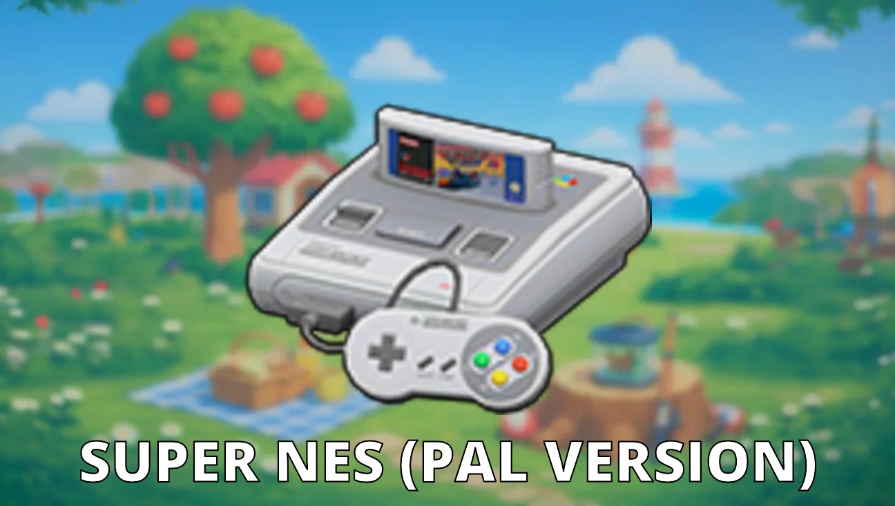 Super NES (PAL Version) artwork