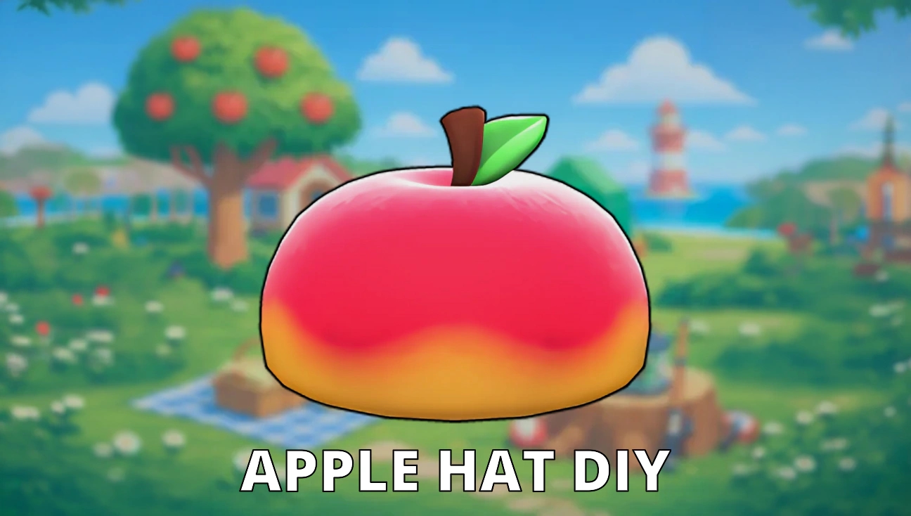 Apple Hat DIY artwork