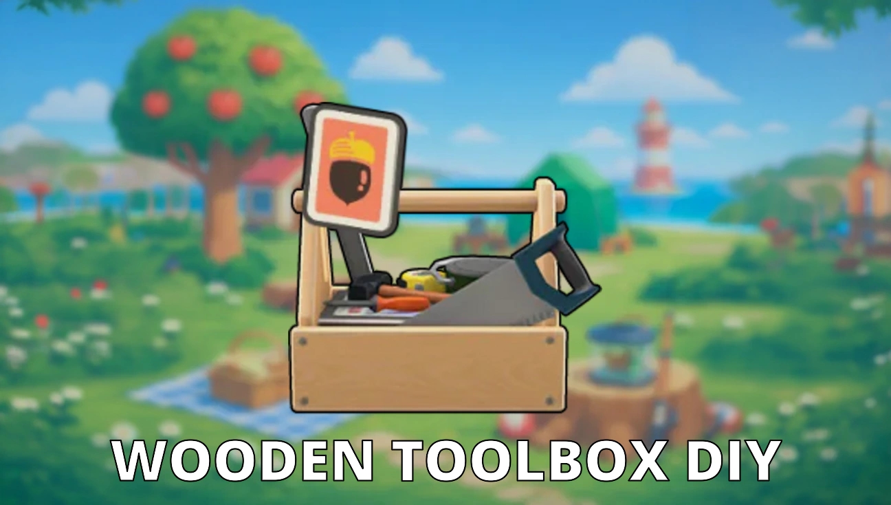 Wooden Toolbox DIY artwork