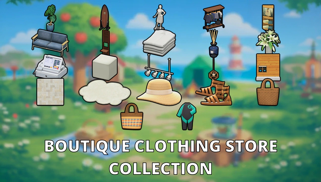 Boutique Clothing Store Collection artwork
