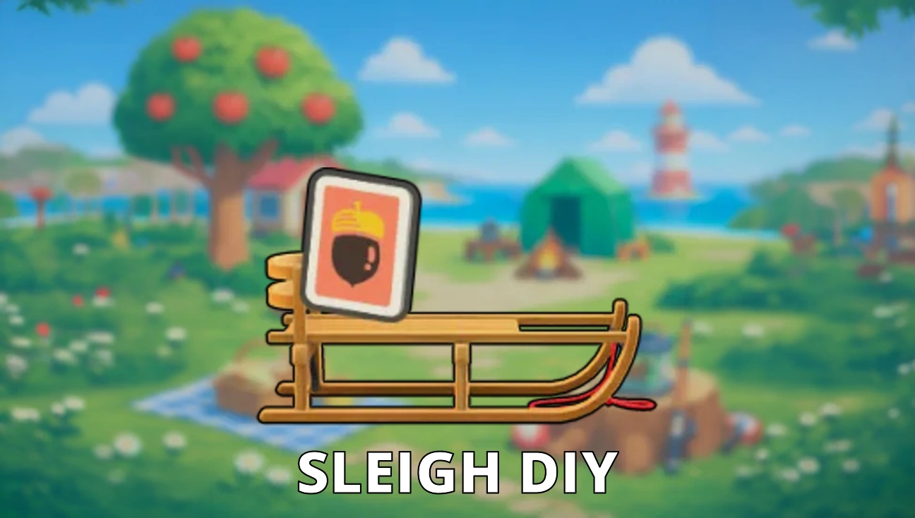 Sleigh DIY artwork
