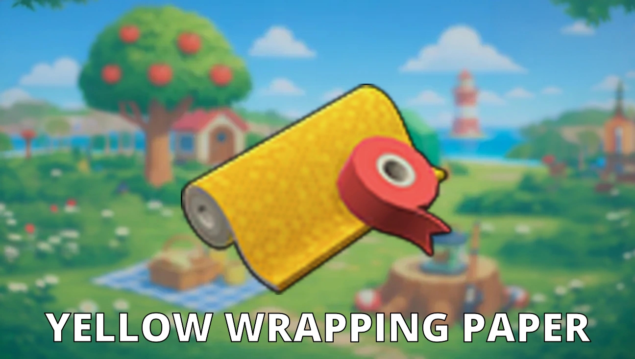 Yellow Wrapping Paper artwork