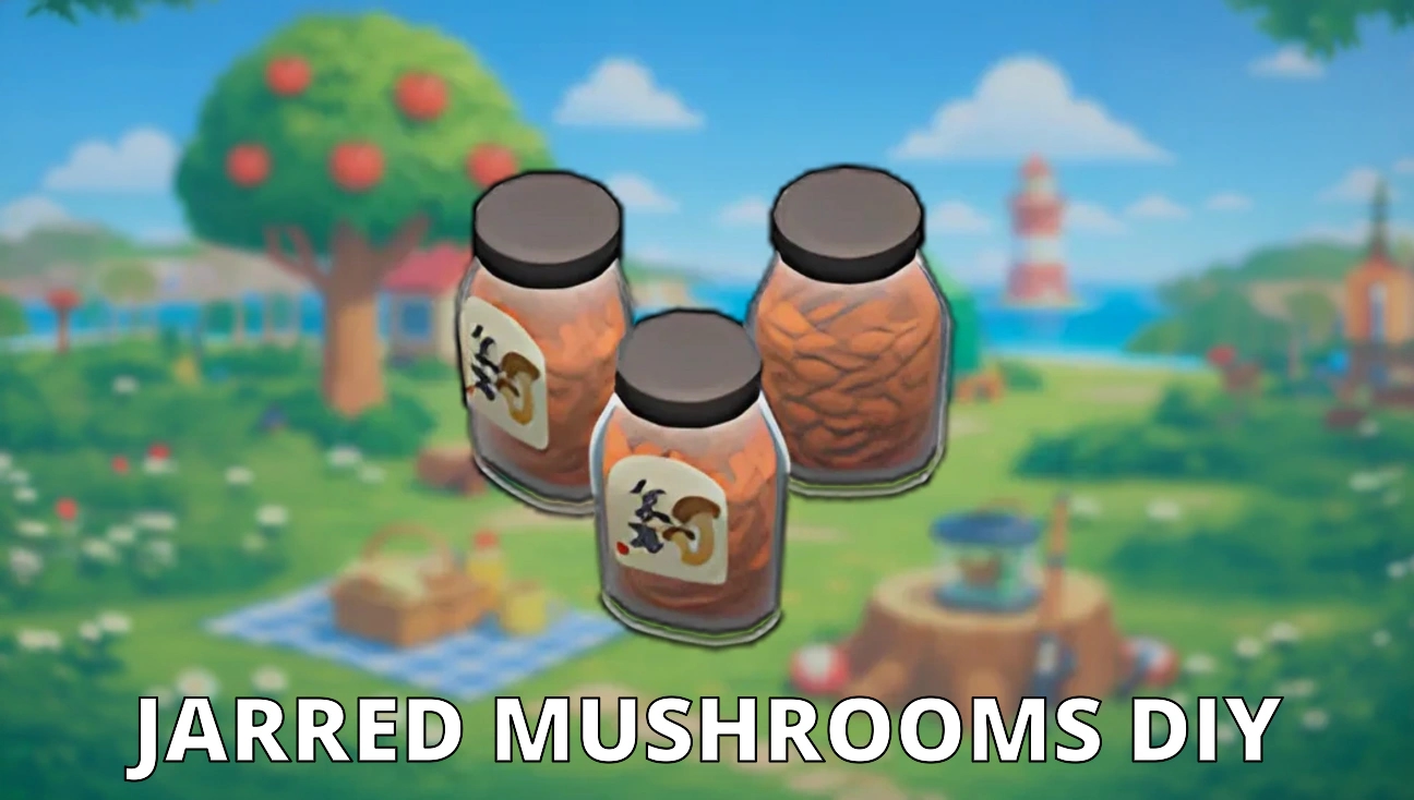 Jarred Mushrooms DIY artwork