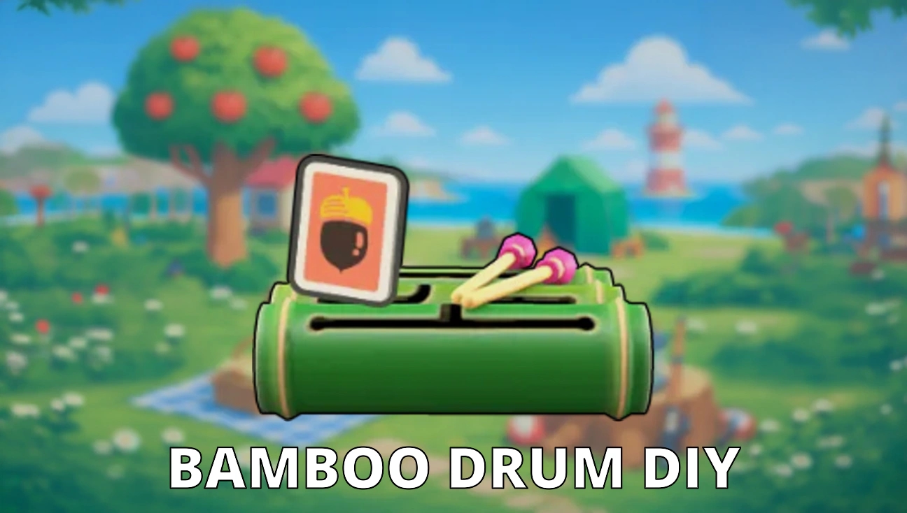 Bamboo Drum DIY artwork
