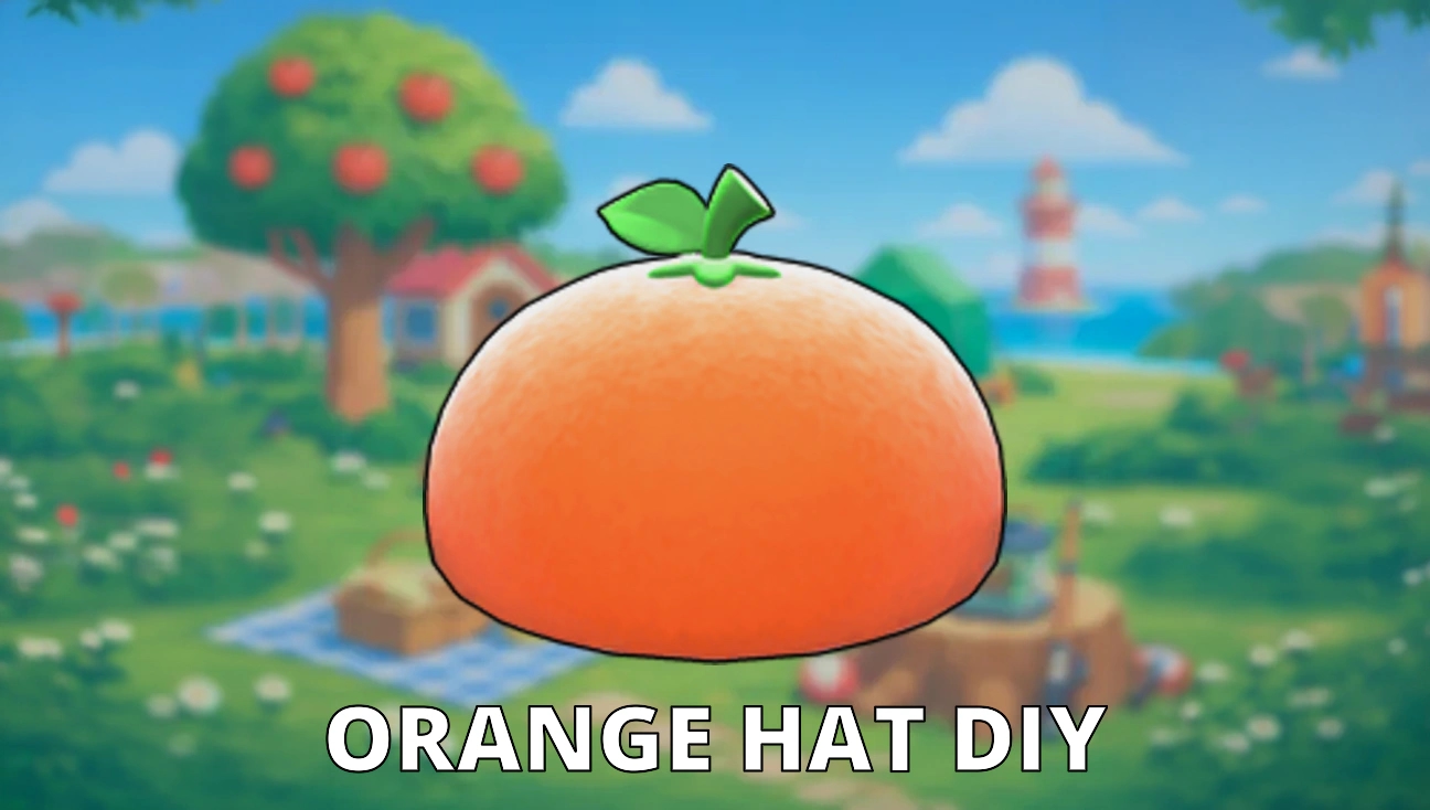 Orange Hat DIY artwork