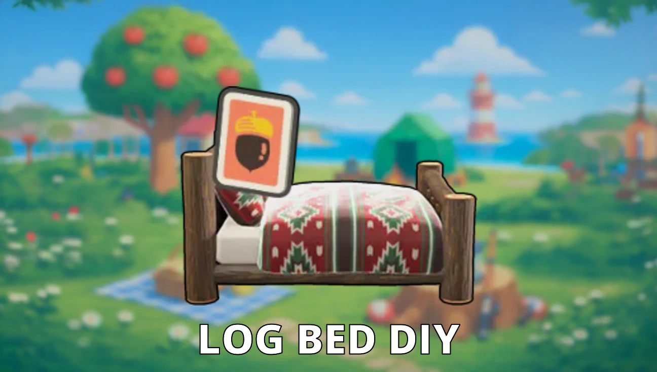 Log Bed DIY artwork
