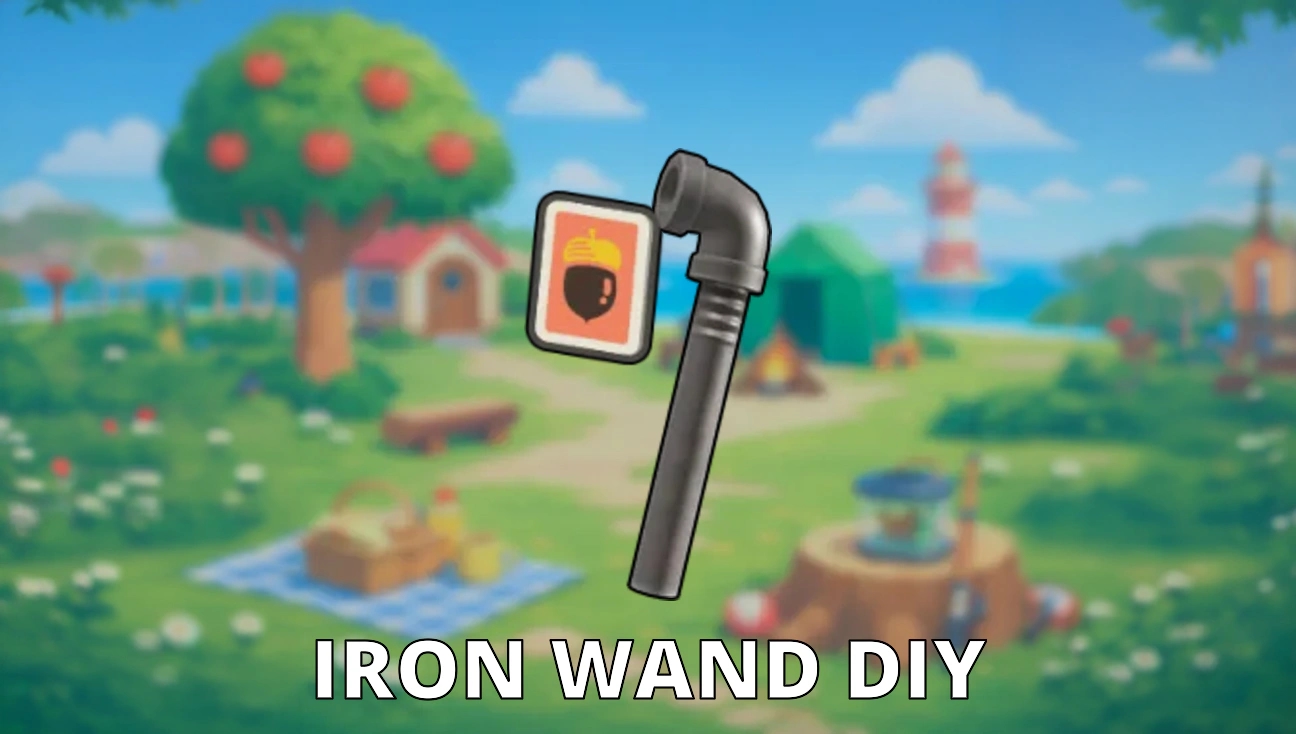 Iron Wand DIY artwork