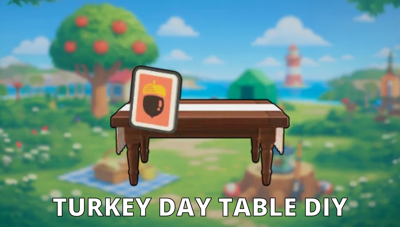 Turkey Day Table DIY artwork