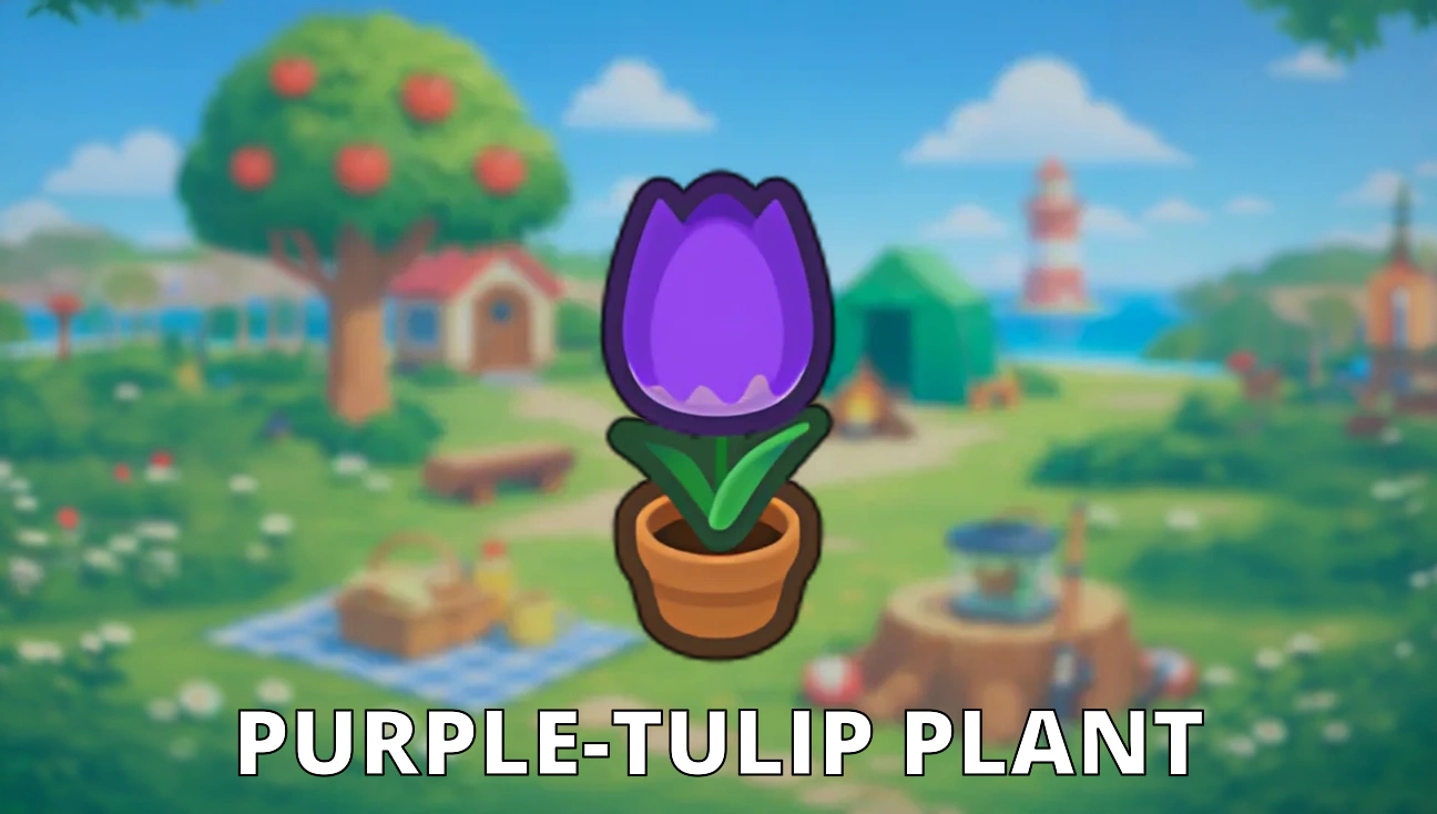 Purple-Tulip Plant artwork