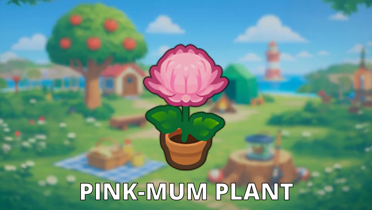 Pink-Mum Plant artwork