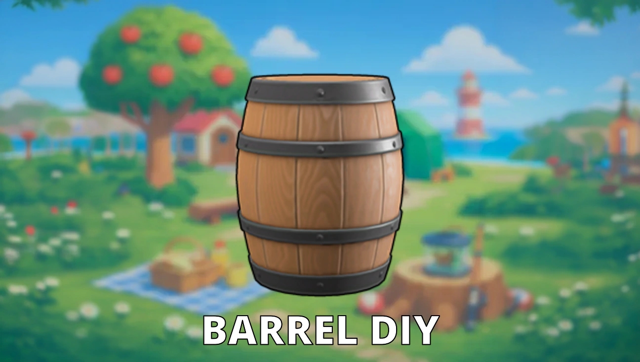 Barrel DIY artwork