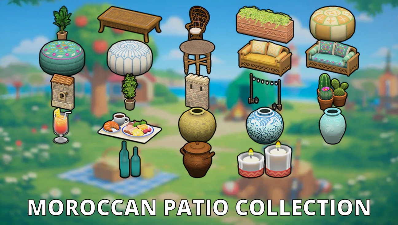 Moroccan Patio Collection artwork