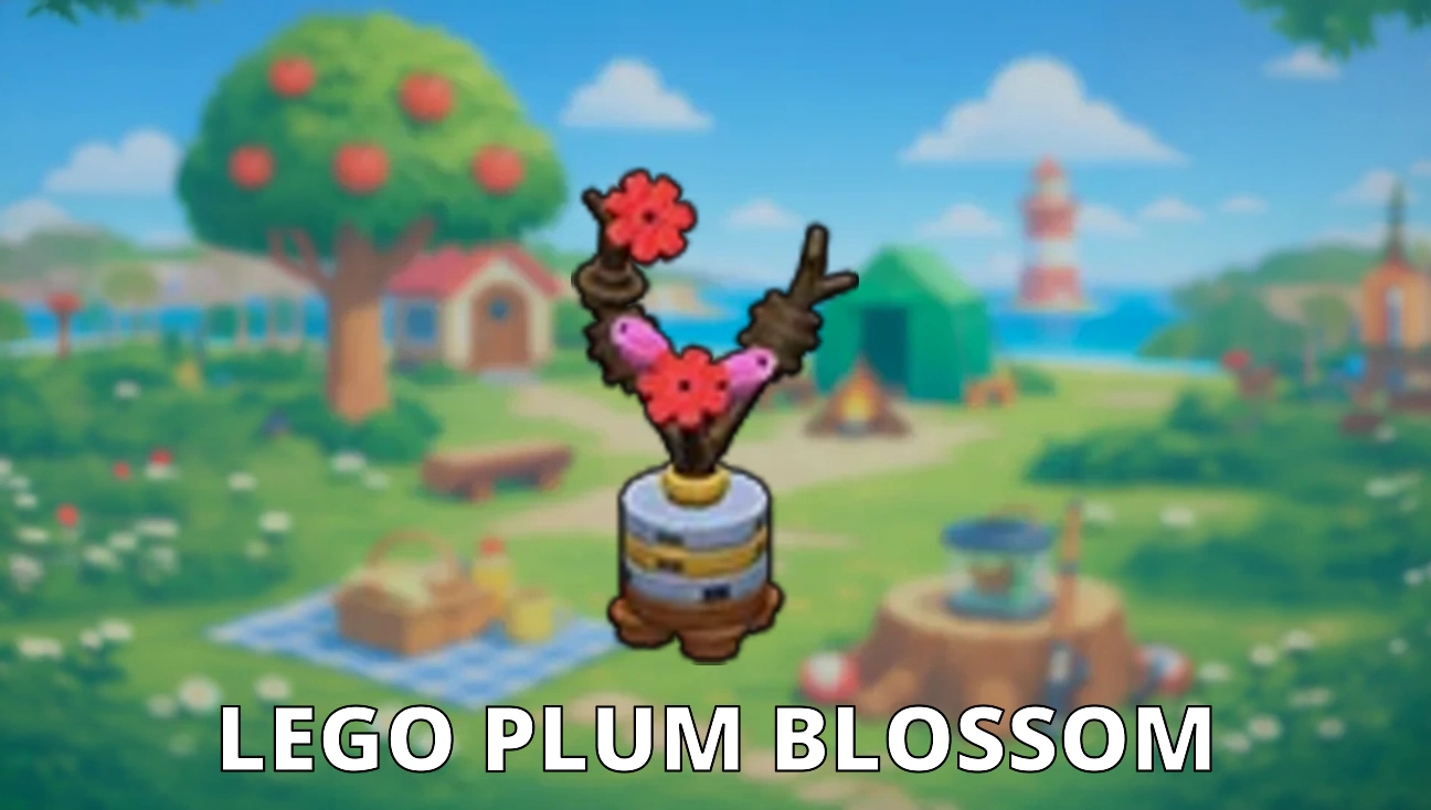 LEGO Plum Blossom artwork