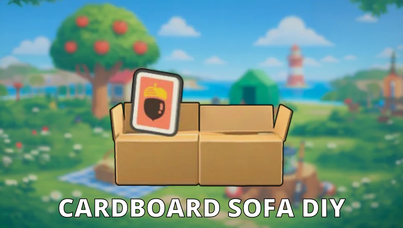 Cardboard Sofa DIY artwork