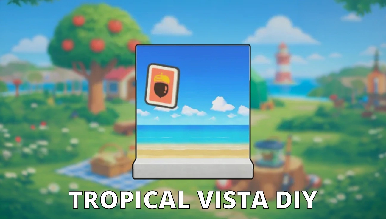 Tropical Vista DIY artwork