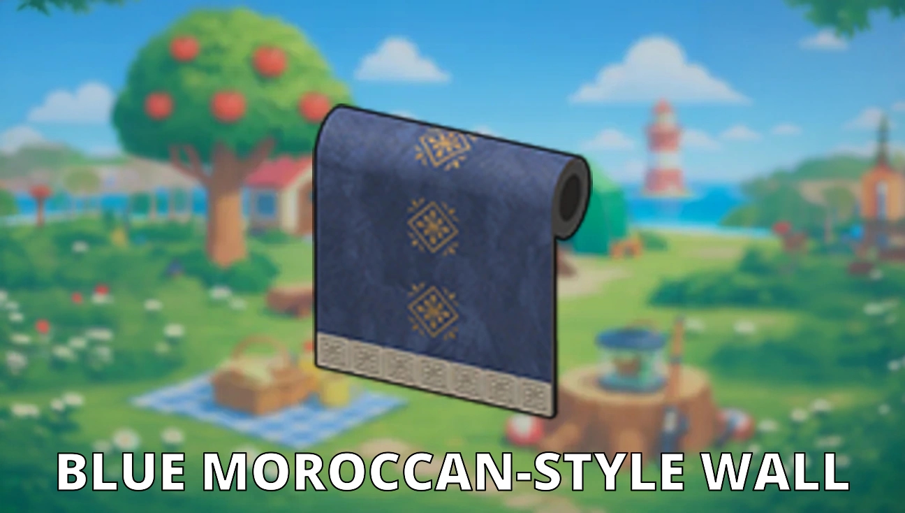 Blue Moroccan-Style Wall artwork