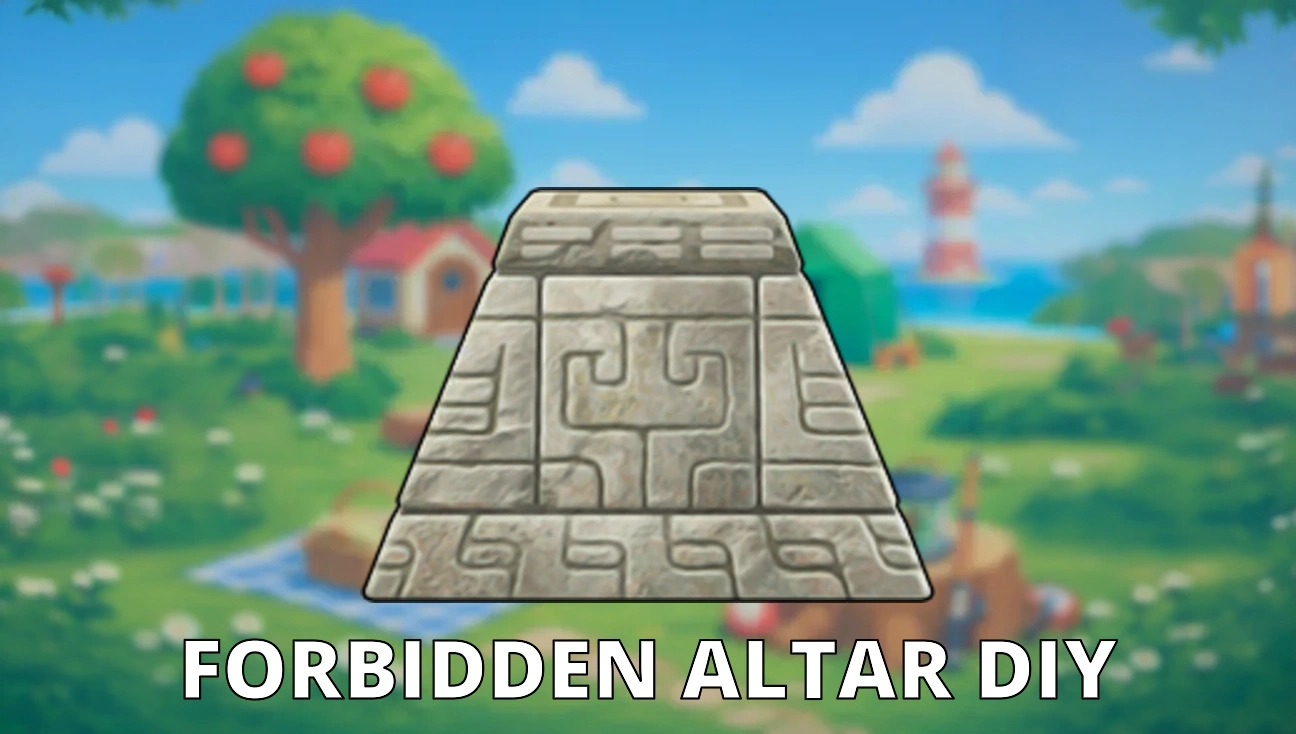 Forbidden Altar DIY artwork
