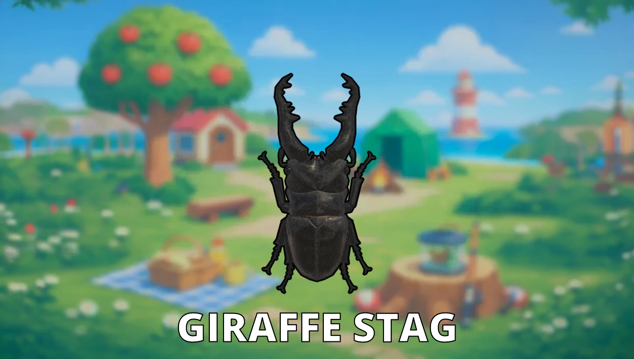 Giraffe Stag artwork