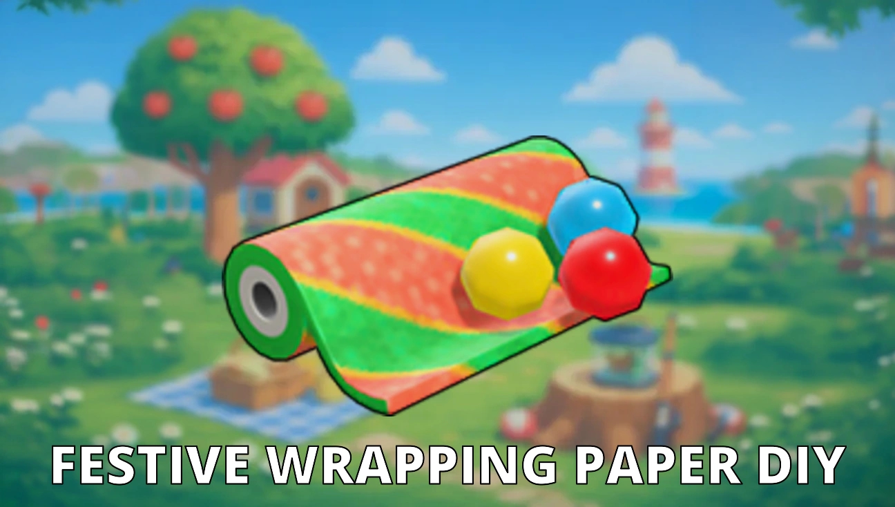Festive Wrapping Paper DIY artwork