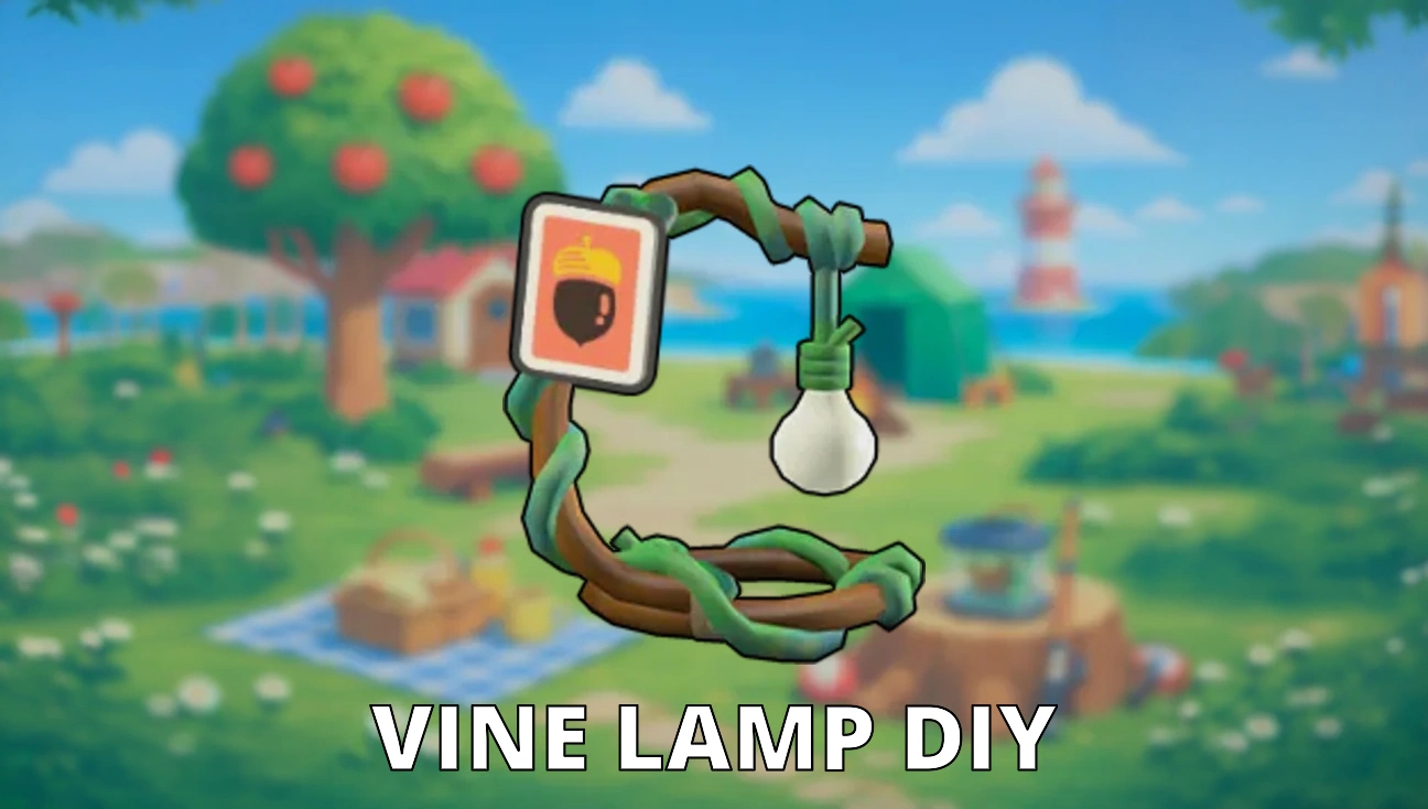 Vine Lamp DIY artwork