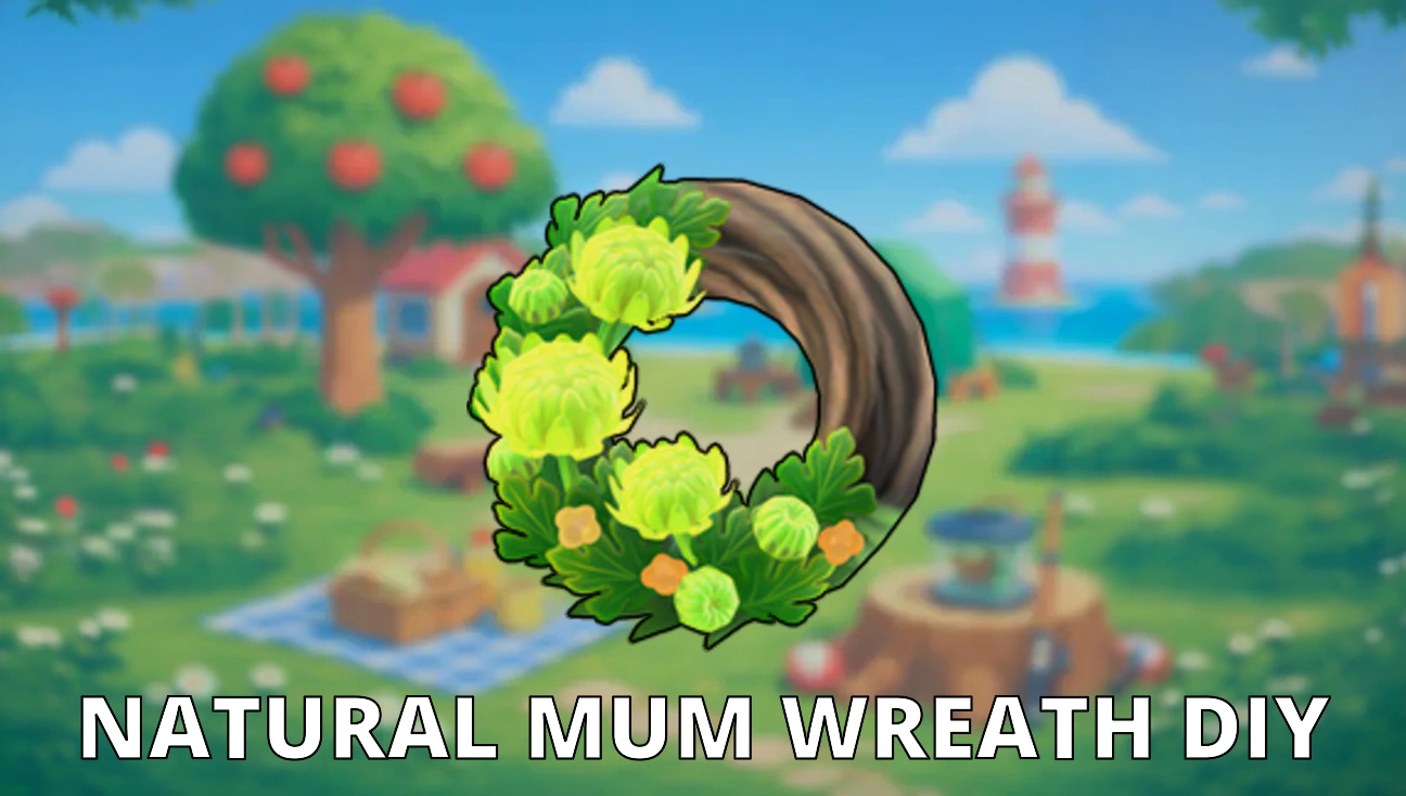 Natural Mum Wreath DIY artwork