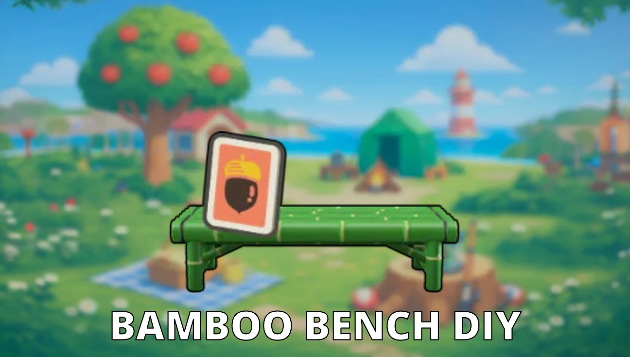 Bamboo Bench DIY artwork