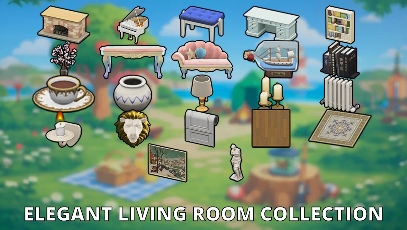 Elegant Living Room Collection artwork