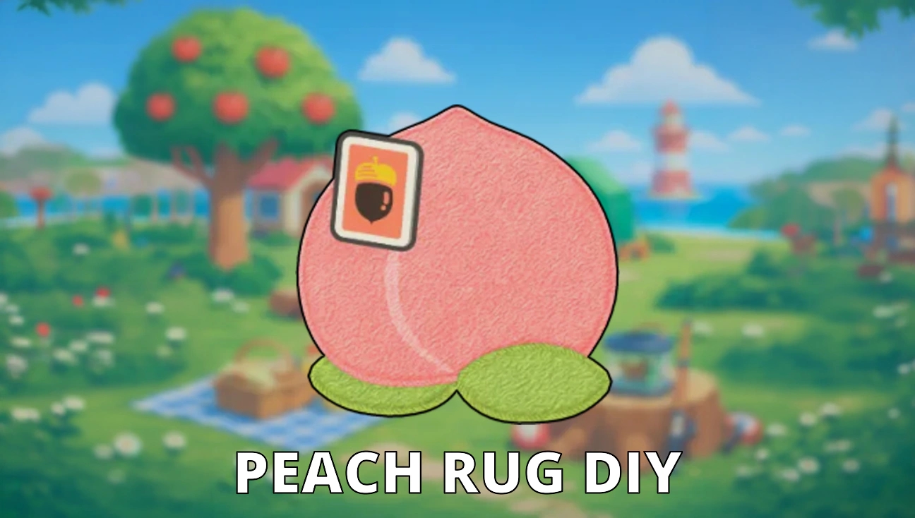 Peach Rug DIY artwork