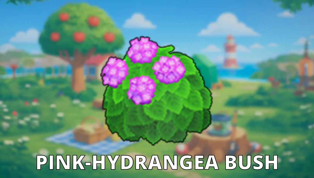 Pink-Hydrangea Bush artwork