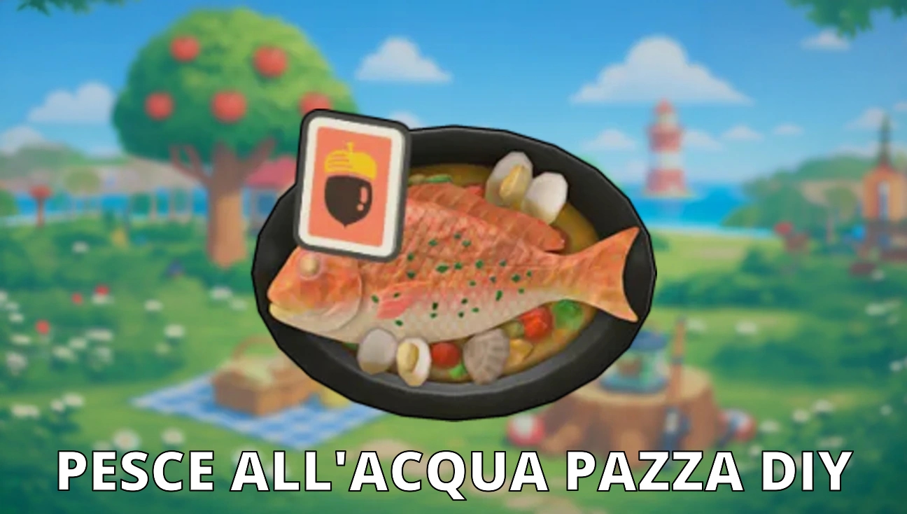 Pesce All'acqua Pazza DIY artwork