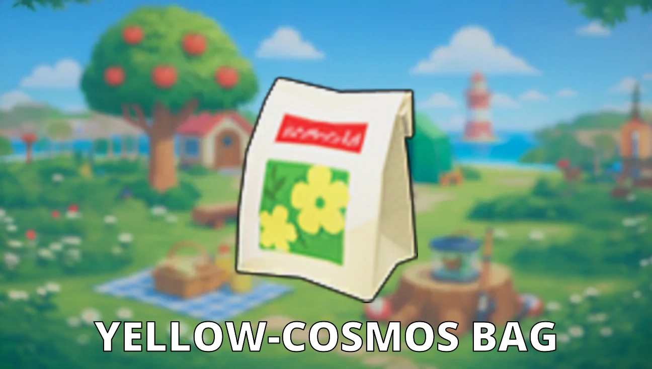 Yellow-Cosmos Bag artwork